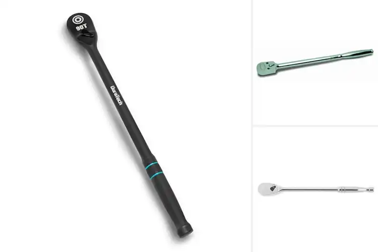 Detailed view of Best 15 Inch Enclosed Head Ratchets