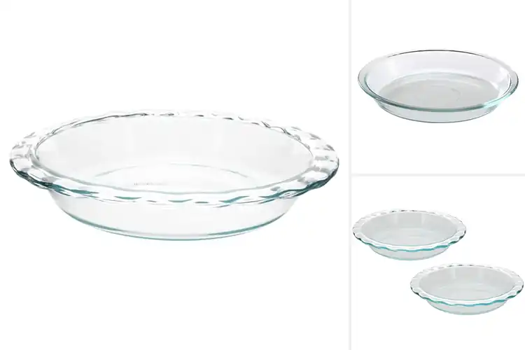 Detailed view of Best American Made Pie Plates for Perfect Baking