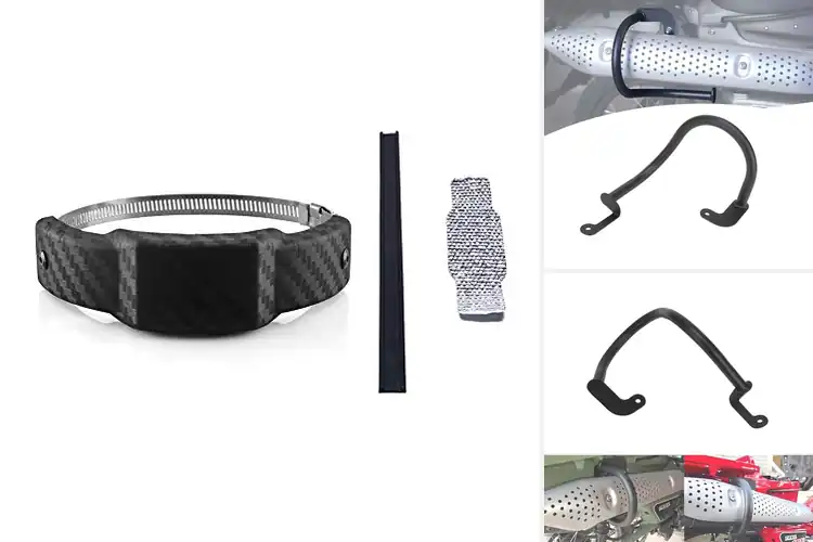 Detailed view of Best Exhaust Crash Protectors