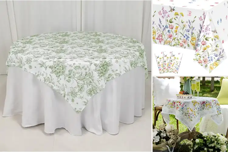 Detailed view of Best Floral Table Toppers: 10 Picks to Transform Your Space