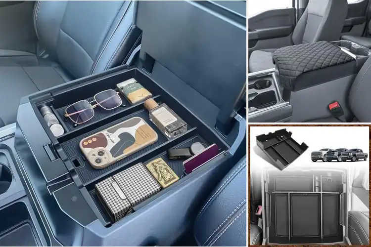 Detailed view of Best Ford Super Duty Consoles