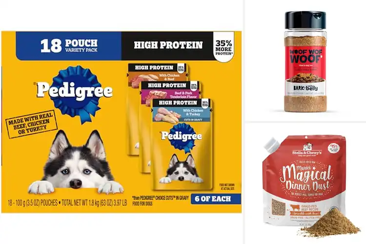 Detailed view of Best High-Protein Dog Food Toppers