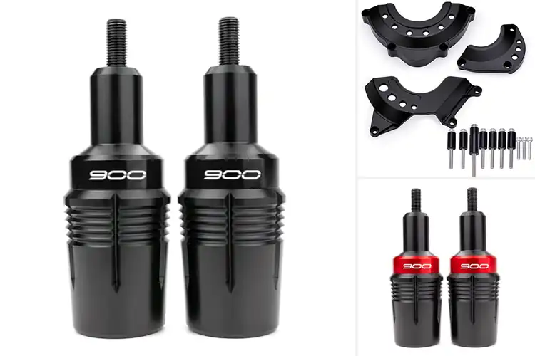 Detailed view of Best Kawasaki Z900 Crash Protectors