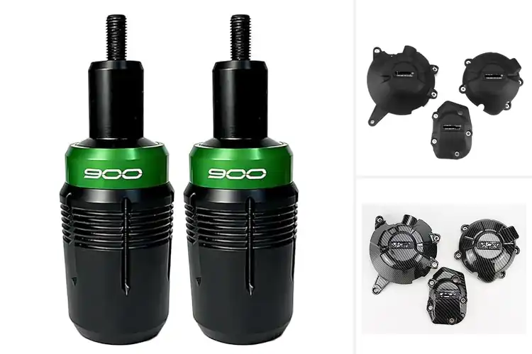Detailed view of Best Kawasaki Z900 Falling Protections