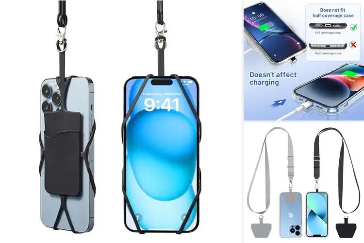 Detailed view of Best Lanyard Phone Holders