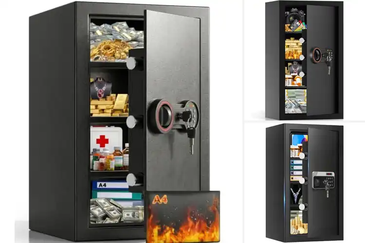 Detailed view of Best Large Floor Safes: Top Picks for Maximum Security