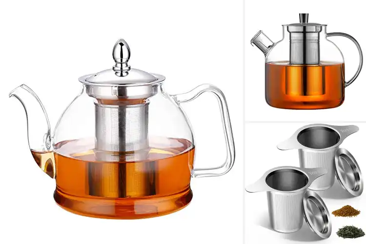 Detailed view of Best Large Strainer Teapots: Easy Loose-Leaf Brewing