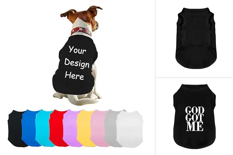 Detailed view of Best Logo Graphic Pet Shirts