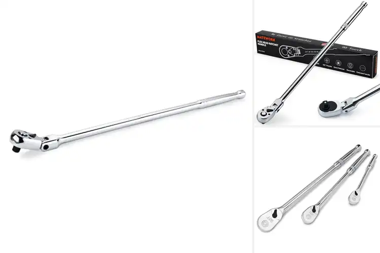 Detailed view of Best Long Handle Ratchets: Power, Reach & Smooth Performance