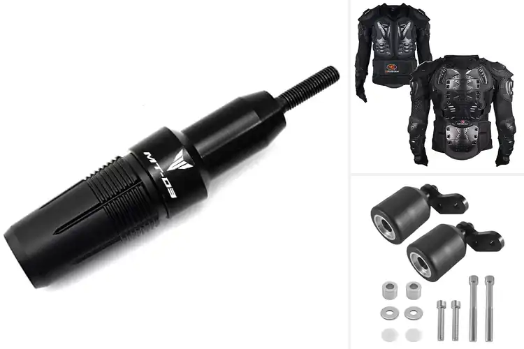 Detailed view of Best Motorcycle Falling Protection Devices