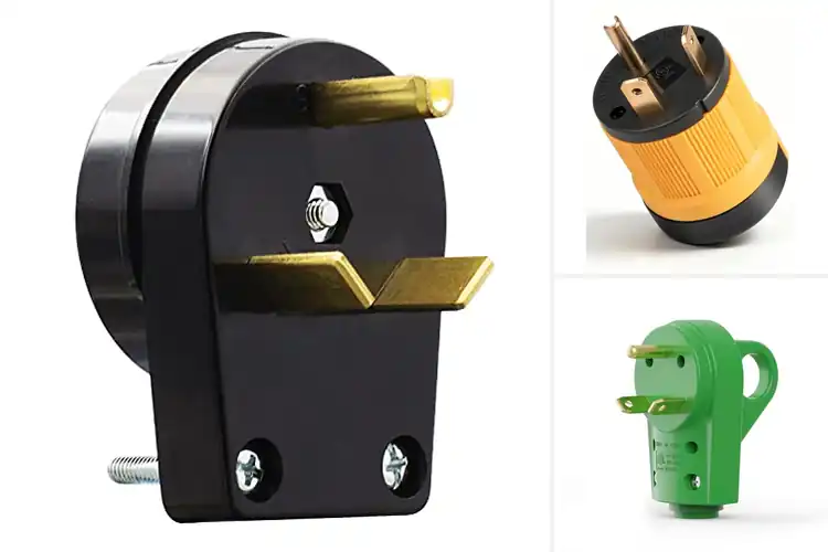 Detailed view of Best NEMA TT-30P Electrical Plugs