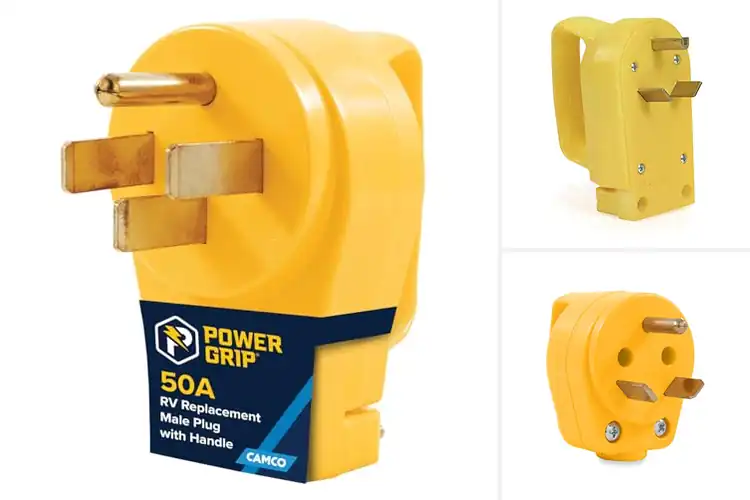 Detailed view of Best Power Grip RV Plugs