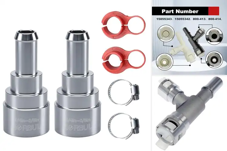 Detailed view of Best Replacement Heater Hose Connectors