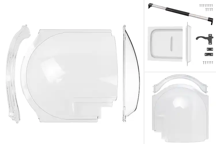 Detailed view of Best RV Screen Door Slider Replacement Kits