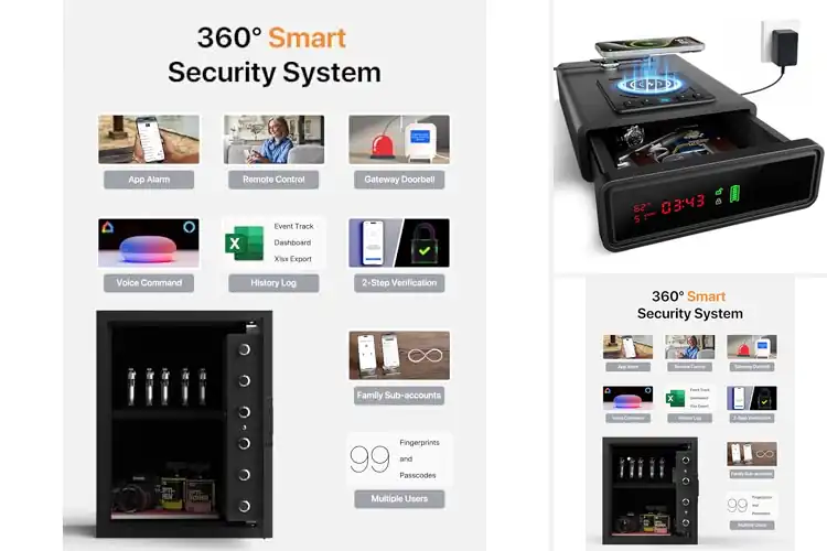 Detailed view of Best Safes With Smart Alarms