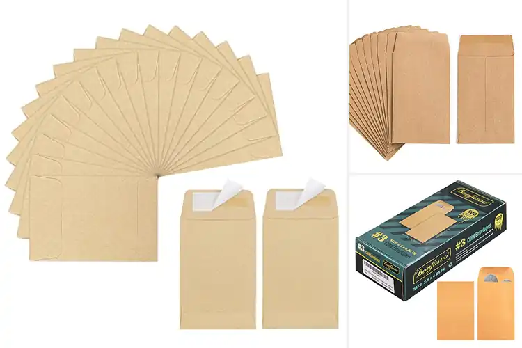 Detailed view of Best Self Adhesive Coin Envelopes