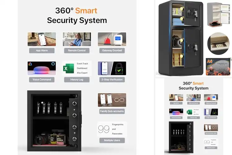 Detailed view of Best Smart Alert Safes: Top 10 Picks for Ultimate Protection