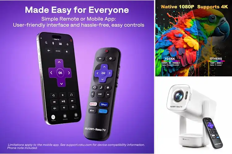 Detailed view of Best Smart Projectors